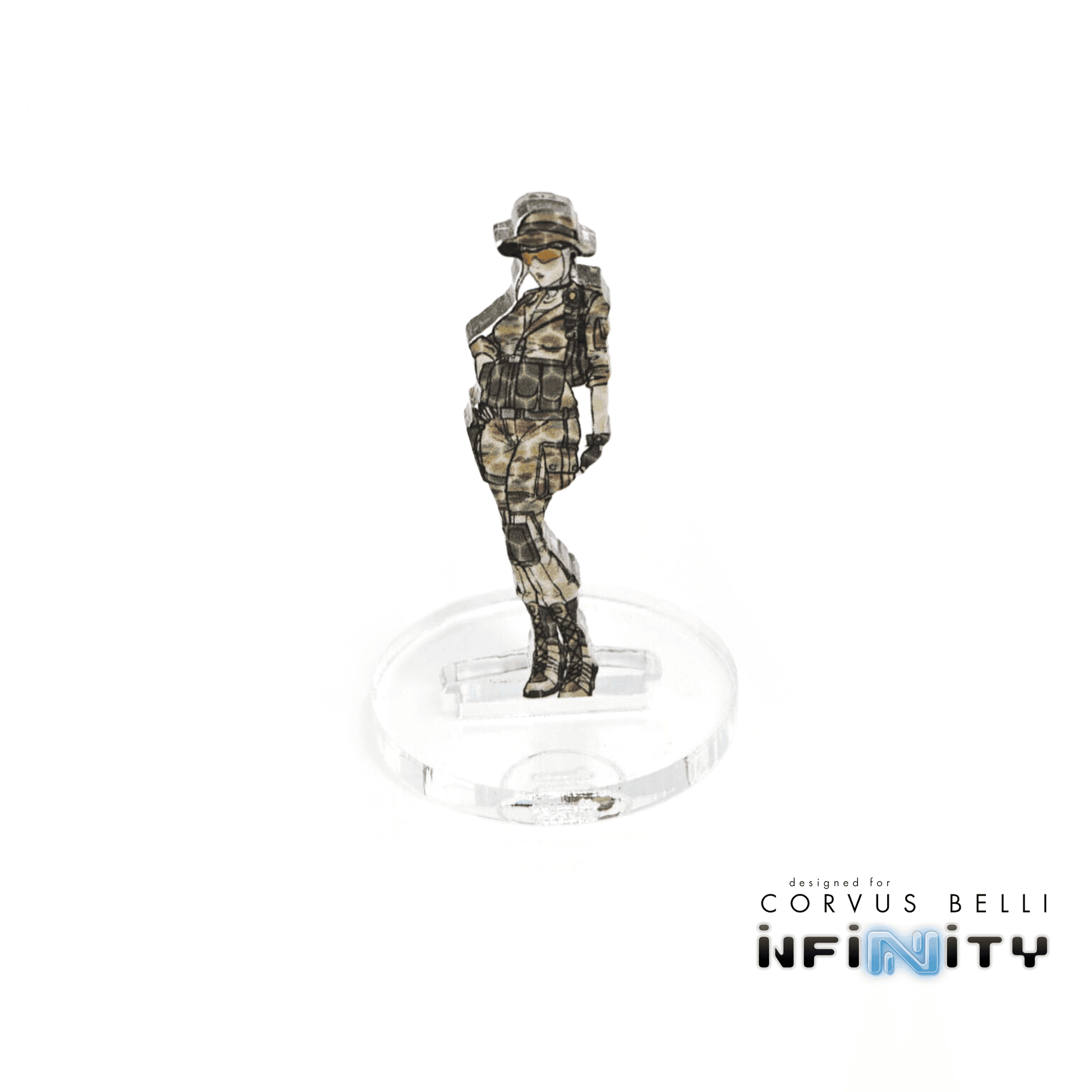 Infinity 3D Markers: Foxtrot Ranger (25mm Camo -3) - A
