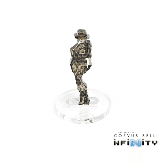Infinity 3D Markers: Foxtrot Ranger (25mm Camo -3) - A