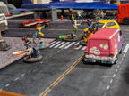 Modern City 1 - Neoprene Battle Mat - Warhammer, AoS, 40K, Kill Team, MCP, Shatterpoint, Legion, More - 36x36