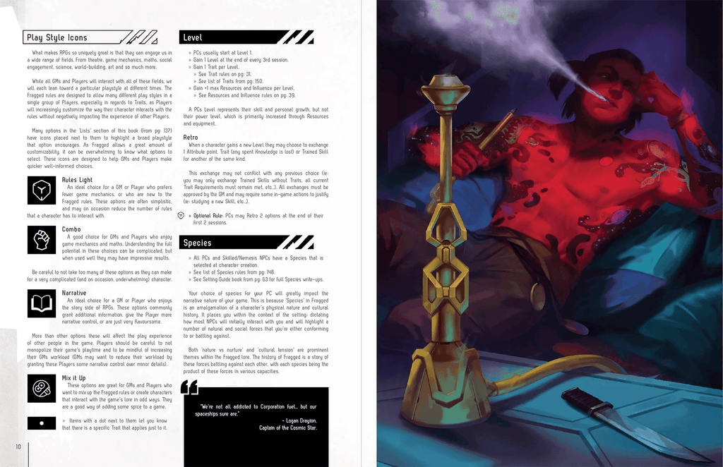 Fragged Empire 2nd Edition: Rule Book - 
