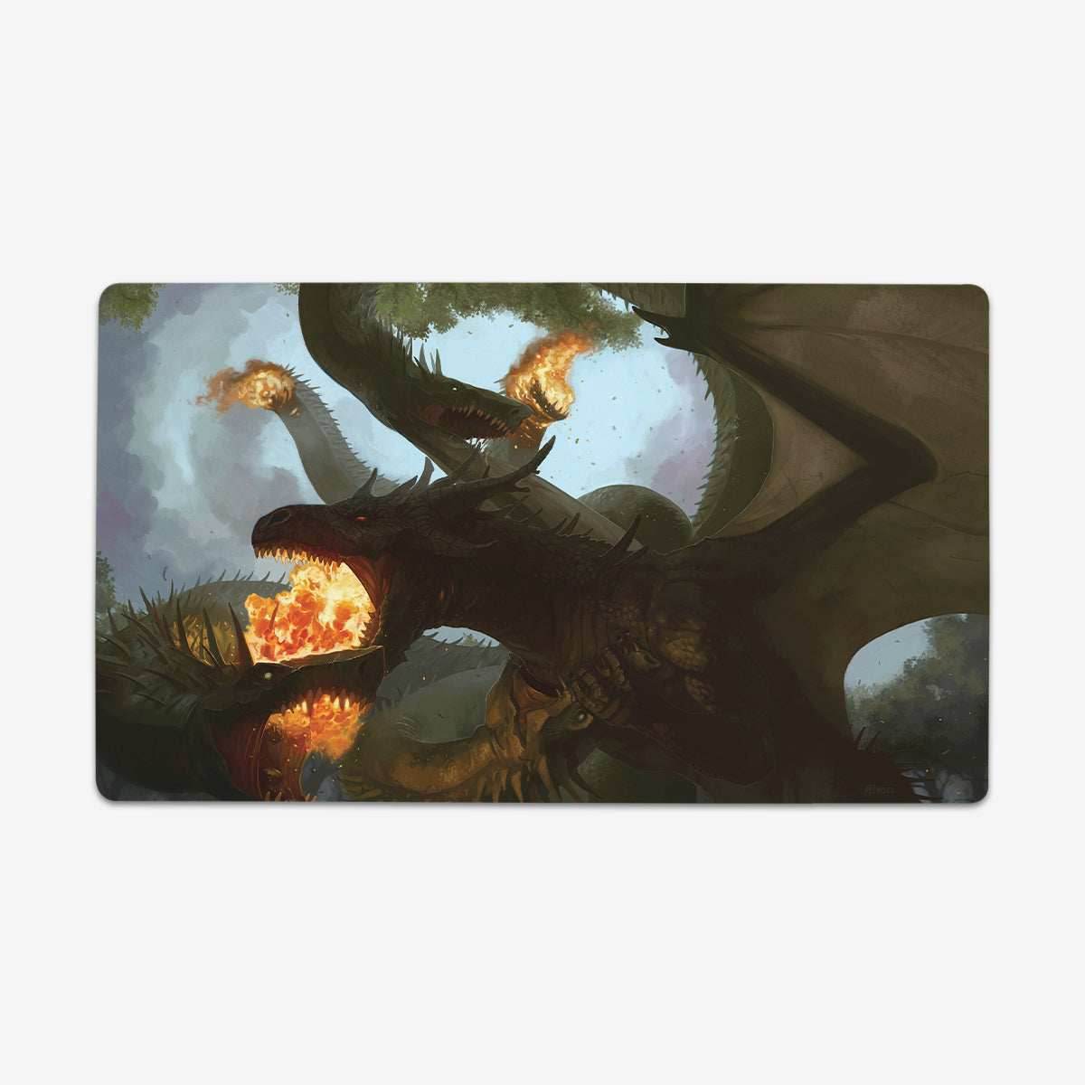 Dragon vs Hydra Playmat - Plain