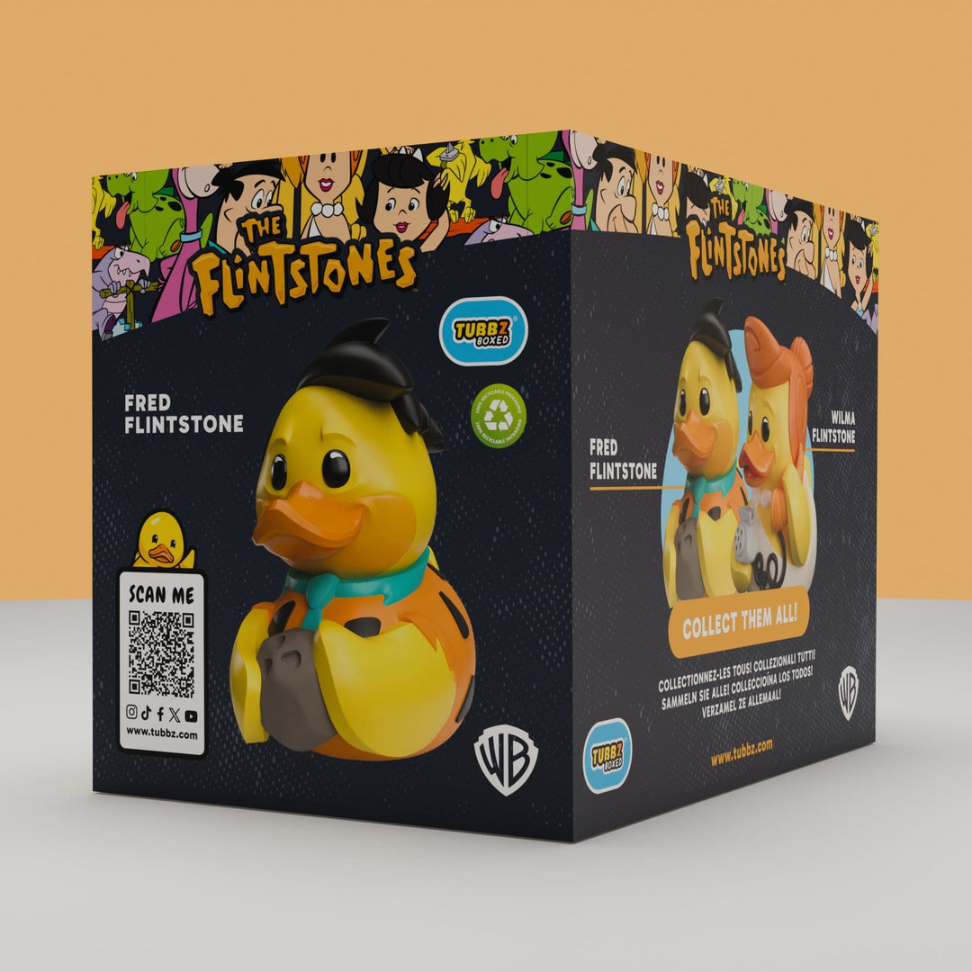 The Flintstones: Fred Flintstone TUBBZ duck (Boxed Edition)