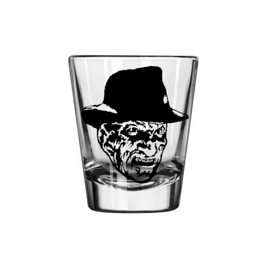 Freddy Krueger Nightmare Elm Street Shot Glass Barware Horror Halloween Metaphysical