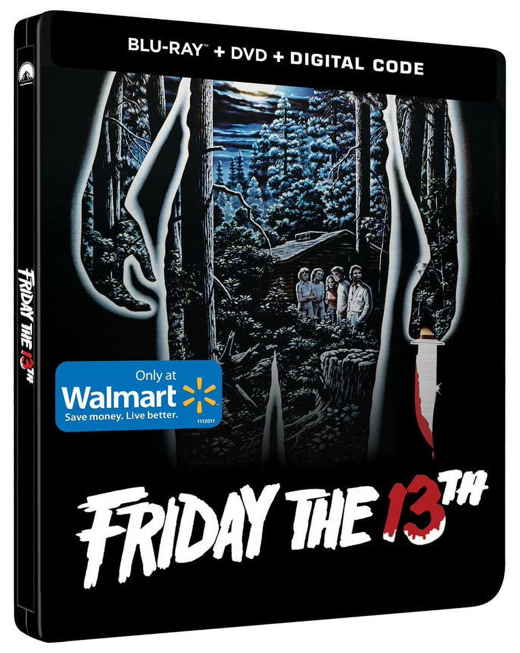 Friday the 13th - Limited Edition Steelbook (Blu-ray + DVD + Digital)