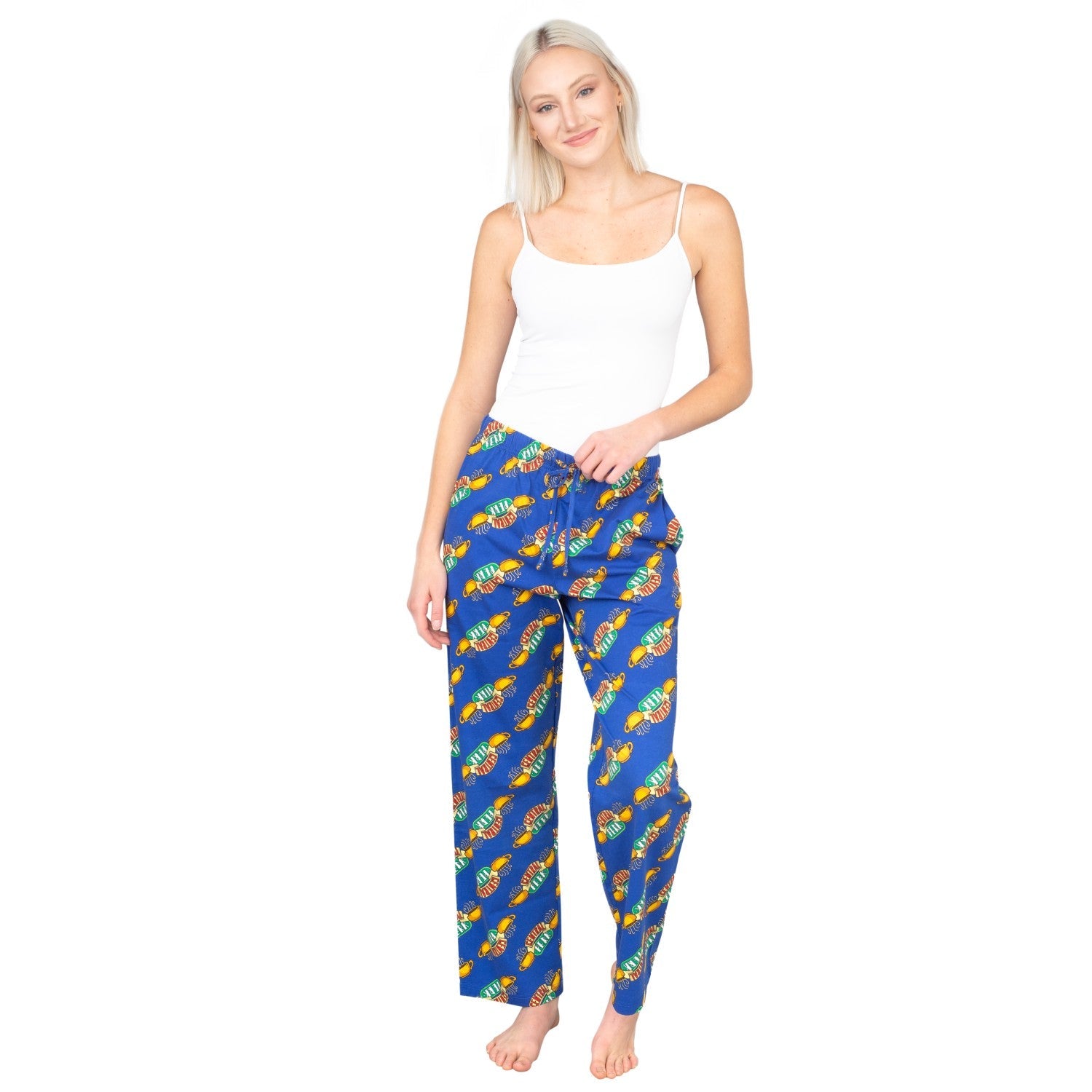 Friends Central Perk Coffee Shop Christmas Lounge Pants