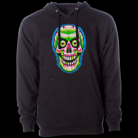 Neon Skull Unisex Hoodie