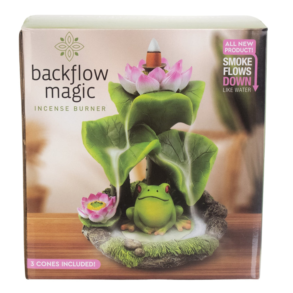 Frog Back Flow Incense Burner