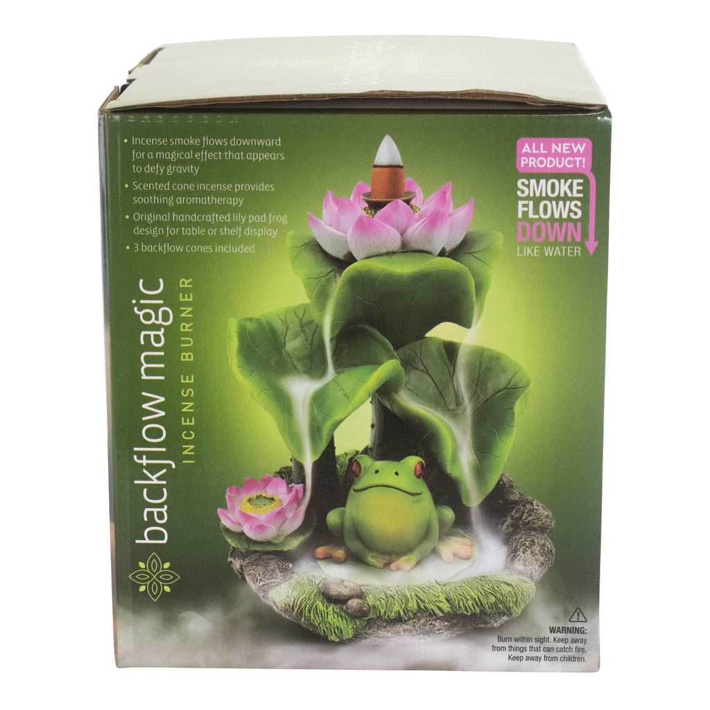 Frog Back Flow Incense Burner