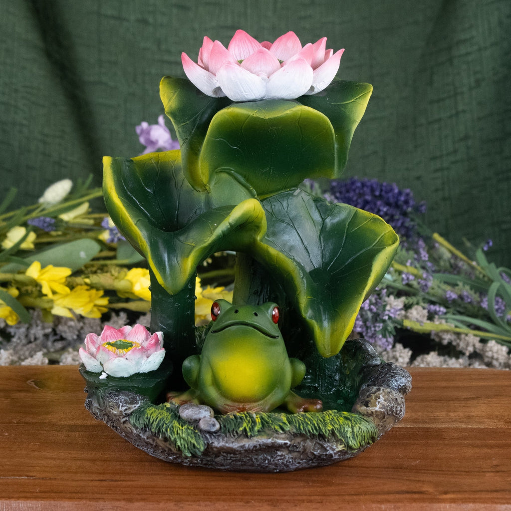 Frog Back Flow Incense Burner