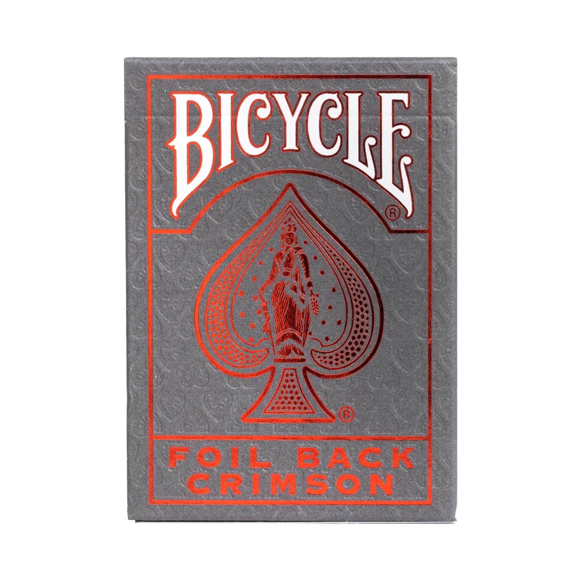 Bicycle Metalluxe Red Foil Back Playing Cards - 