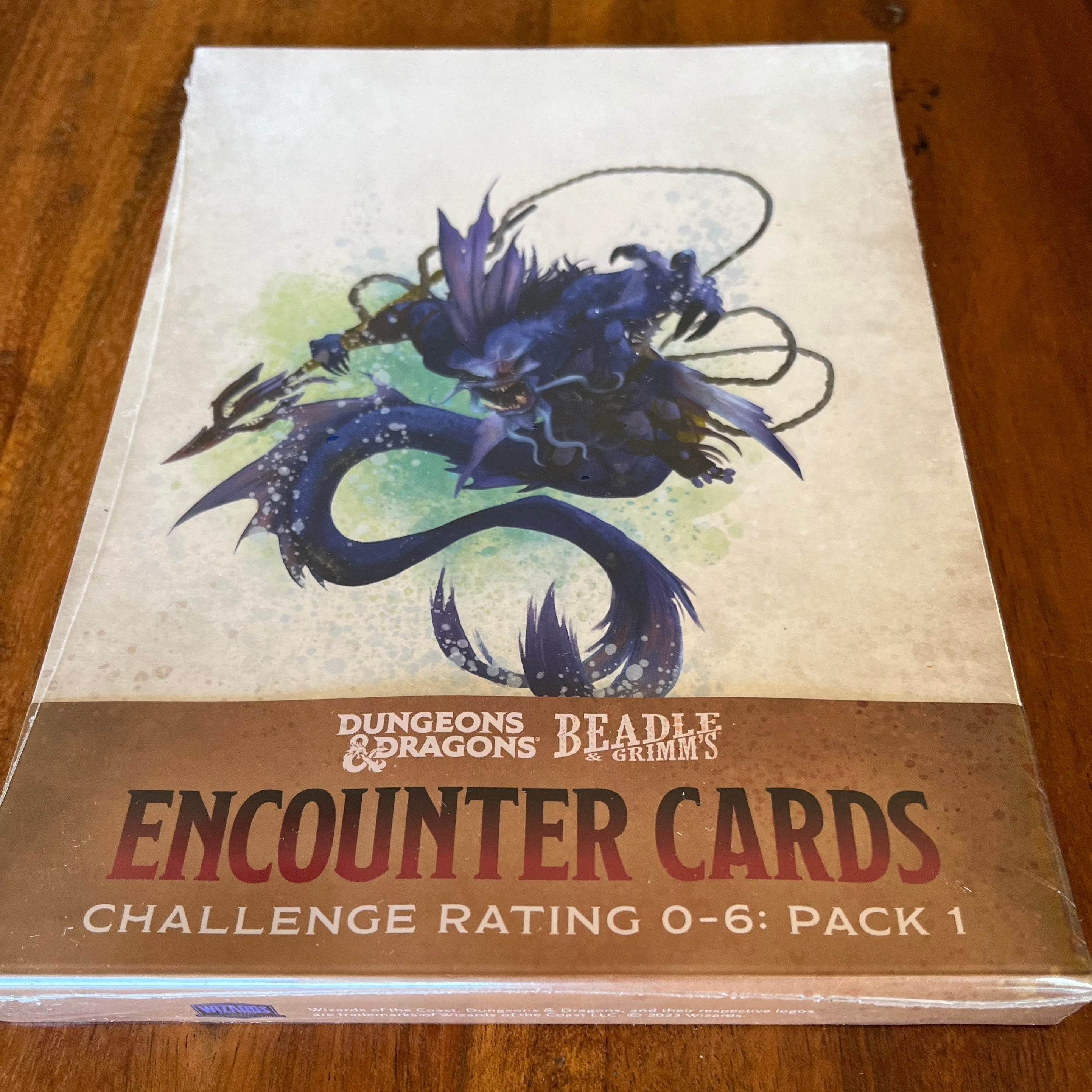 Encounter Cards (D&D) - Challenge Rating 0-6 PACK 1 - 