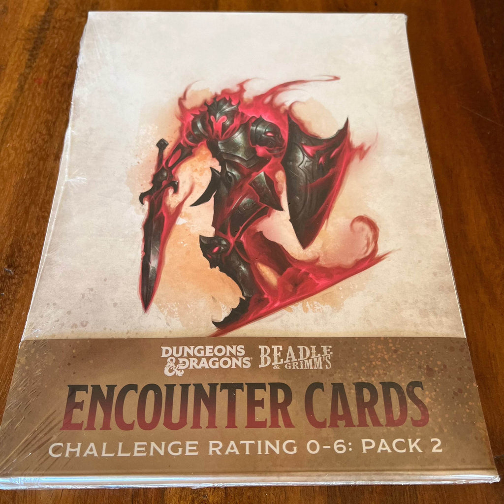 Encounter Cards (D&D) - Challenge Rating 0-6 PACK 2 - 