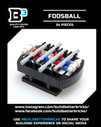 Foosball Table B3 Customs Arcade Building made using LEGO parts - 