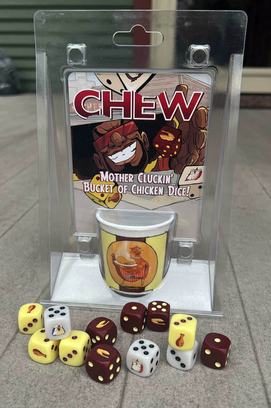 CHEW: Mother Cluckin' Bucket of Chicken Dice (RPG Supplement) - 