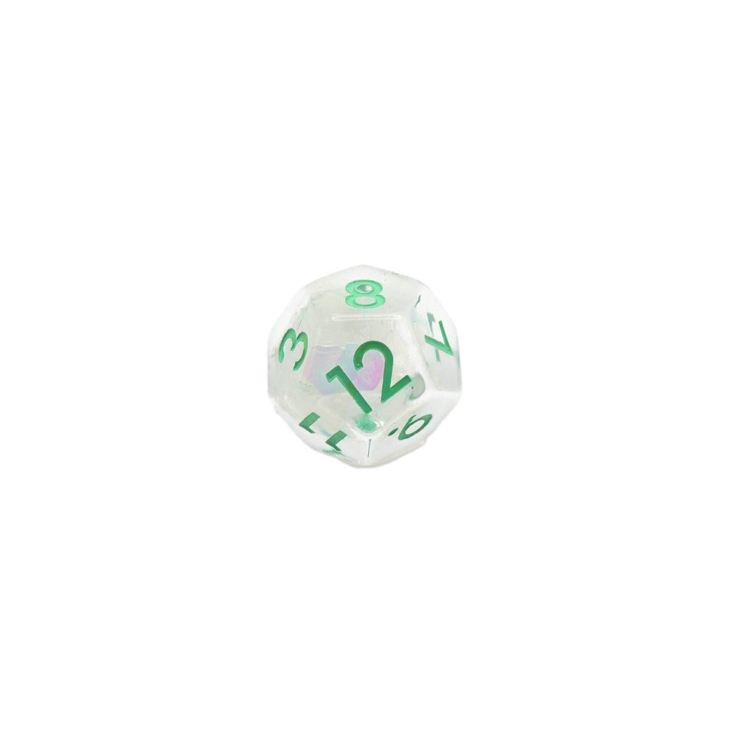 Frosted Meadow - 7 Piece DnD Dice Set | Acrylic RPG Gaming Dice - 