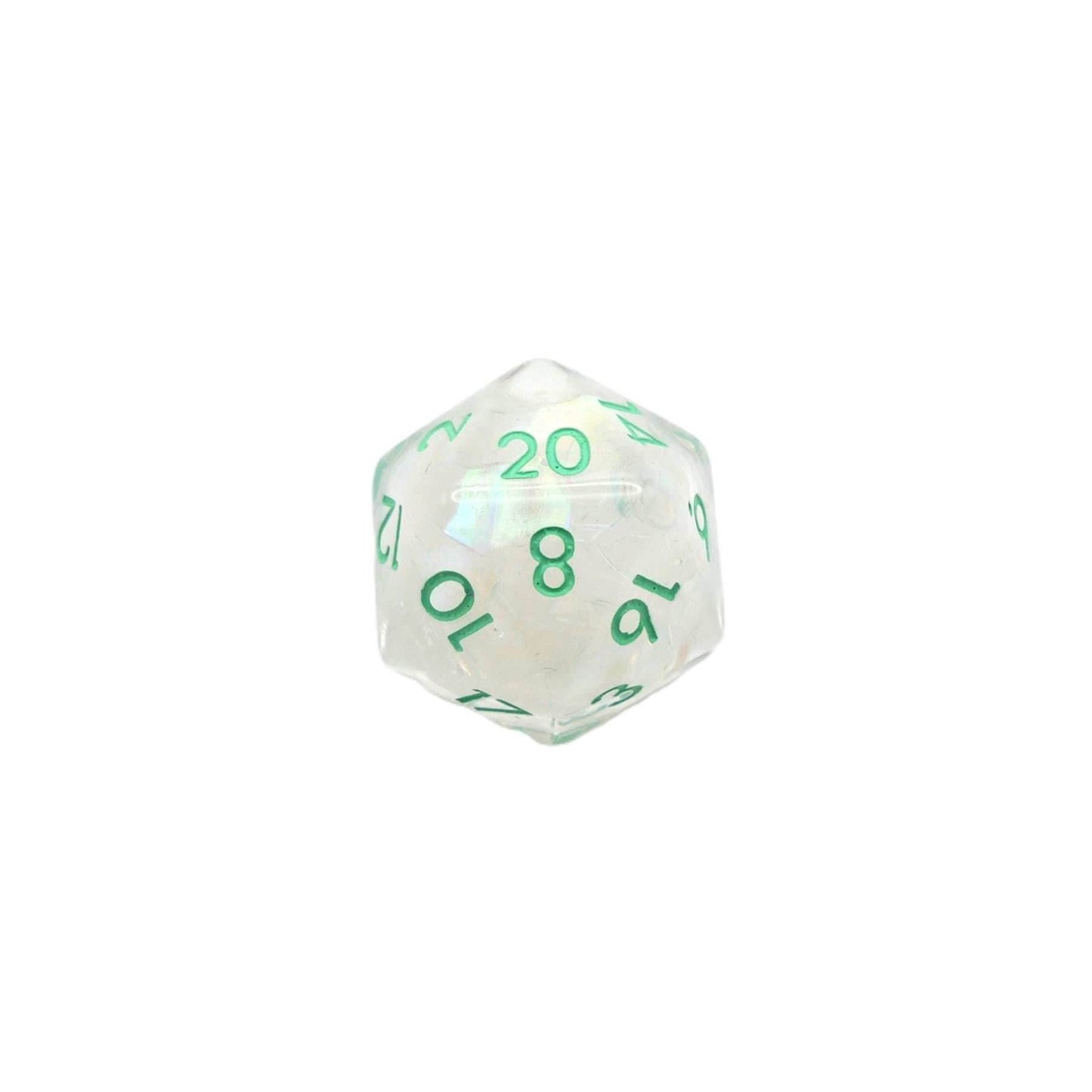 Frosted Meadow - 7 Piece DnD Dice Set | Acrylic RPG Gaming Dice - 