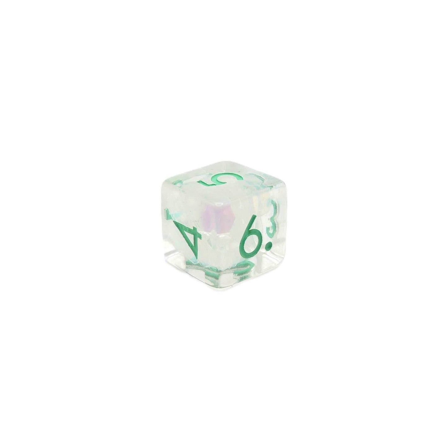 Frosted Meadow - 7 Piece DnD Dice Set | Acrylic RPG Gaming Dice - 