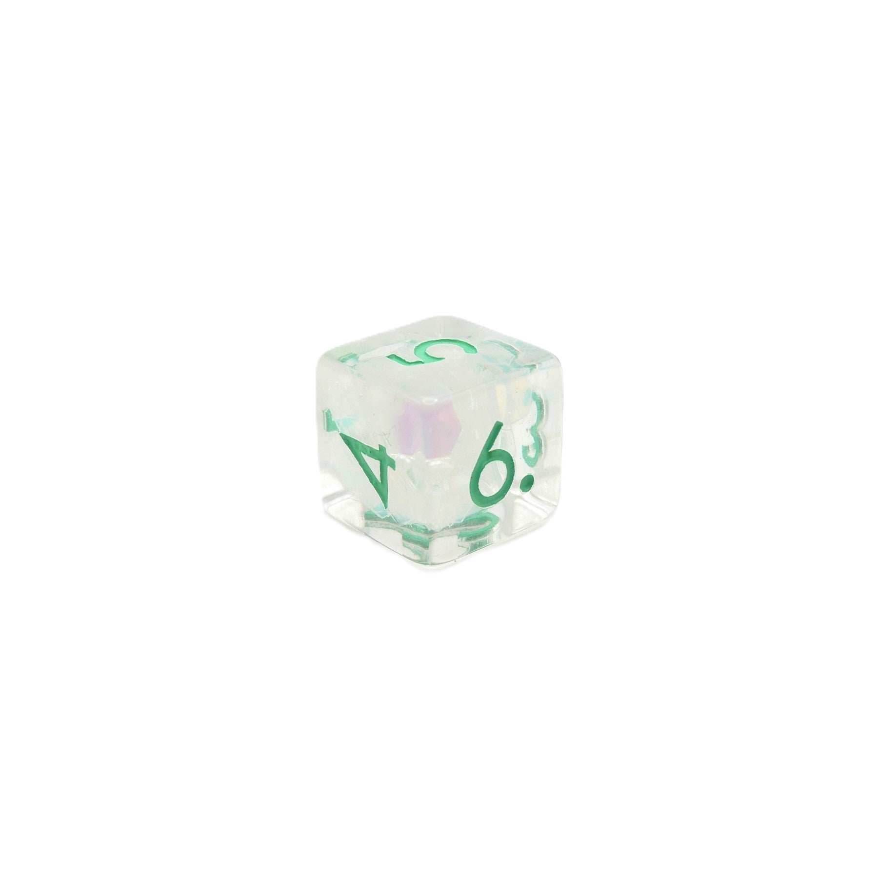 Frosted Meadow - 7 Piece DnD Dice Set | Acrylic RPG Gaming Dice - 