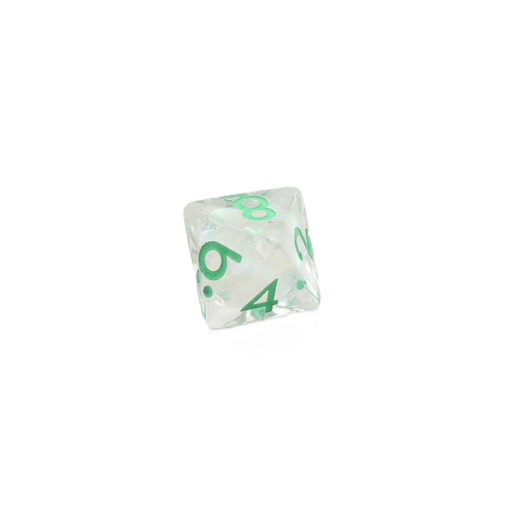 Frosted Meadow - 7 Piece DnD Dice Set | Acrylic RPG Gaming Dice - 