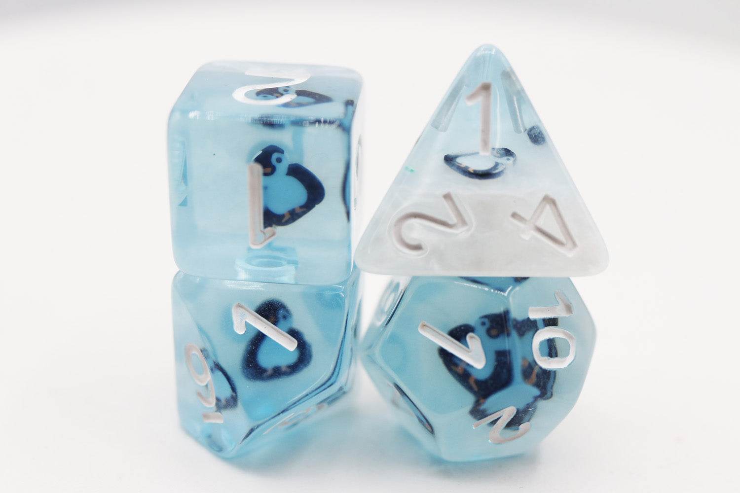 Frozen Penguin RPG Dice Set - 