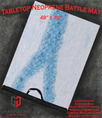 Frozen River - Neoprene Battle Mat - Warhammer, AoS, 40K, Kill Team, MCP, Shatterpoint, Legion, More - 48x72
