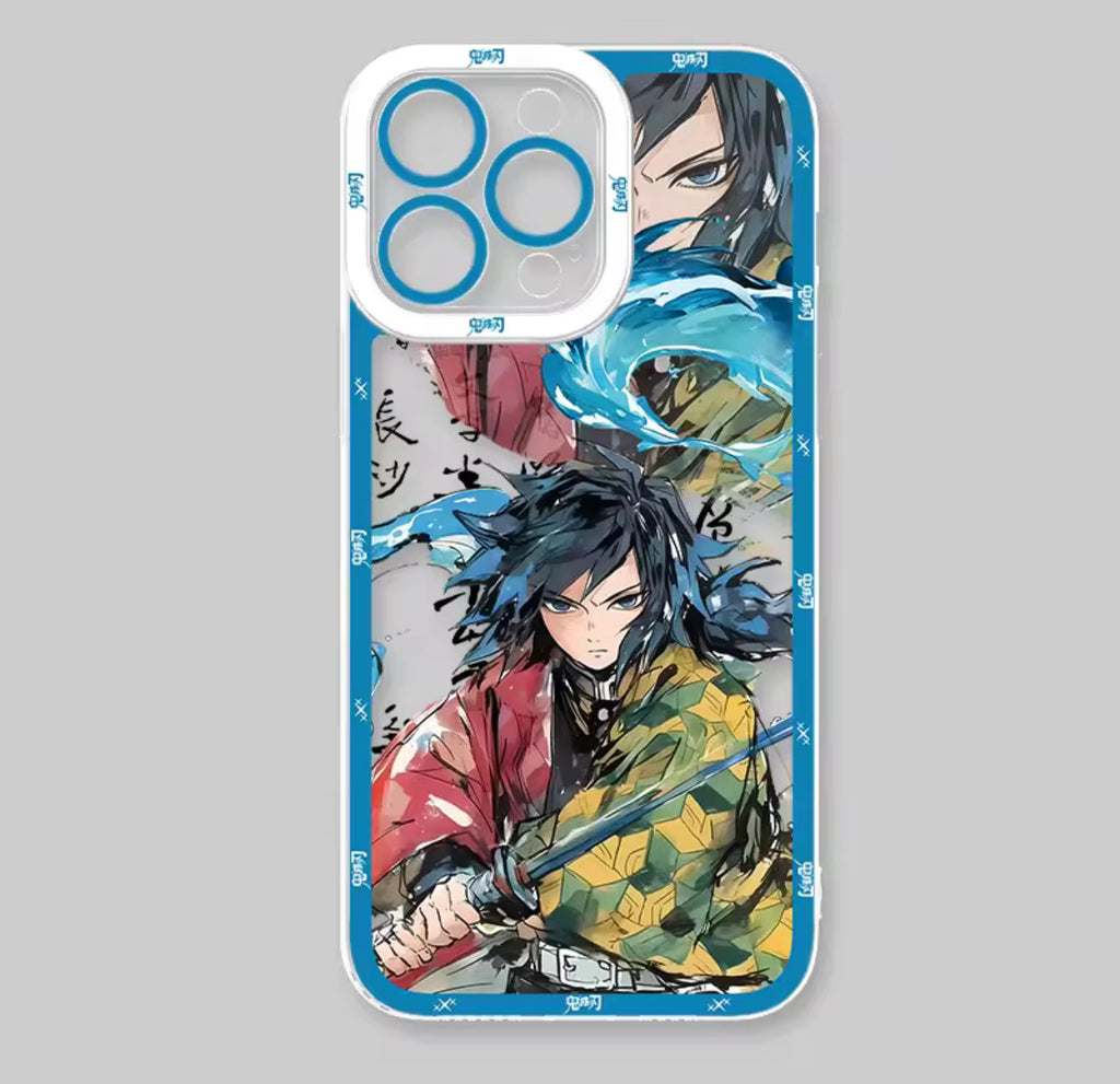 Demon Slayer Phone Case For iPhone 16 15 14 13 12 11 Pro Max X XR XS 7 8 Plus