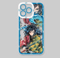Demon Slayer Phone Case For iPhone 16 15 14 13 12 11 Pro Max X XR XS 7 8 Plus