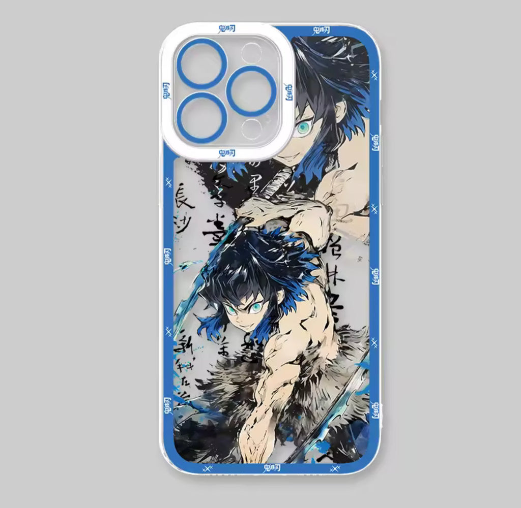 Demon Slayer Phone Case For iPhone 16 15 14 13 12 11 Pro Max X XR XS 7 8 Plus