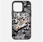 Luffyss Fourth Fifth Gear One Pieces Phone Case For iPhone 15 14 13 12 11 Pro Max X XR 8 7 Plus Candy Matte Shockproof Back Cover