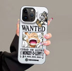 Luffyss Fourth Fifth Gear One Pieces Phone Case For iPhone 15 14 13 12 11 Pro Max X XR 8 7 Plus Candy Matte Shockproof Back Cover