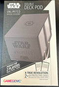 Star Wars Unlimited Official Double Deck Pod | New - Black