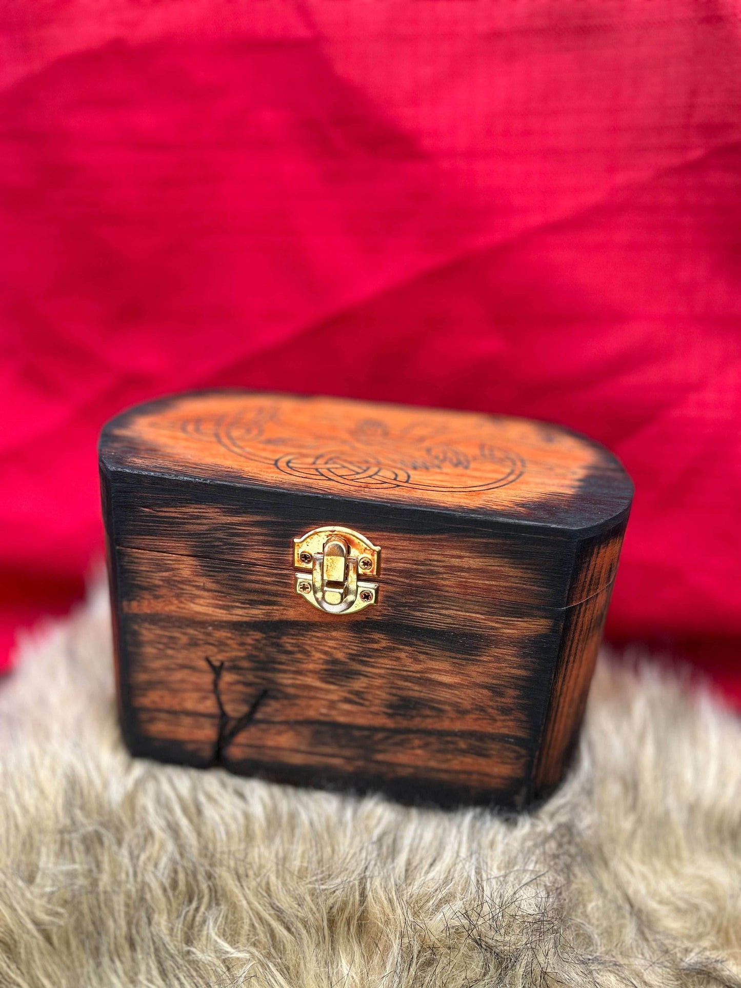 Celtic Hound Knot Box - 