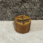 Death Head Moth Round Box - 