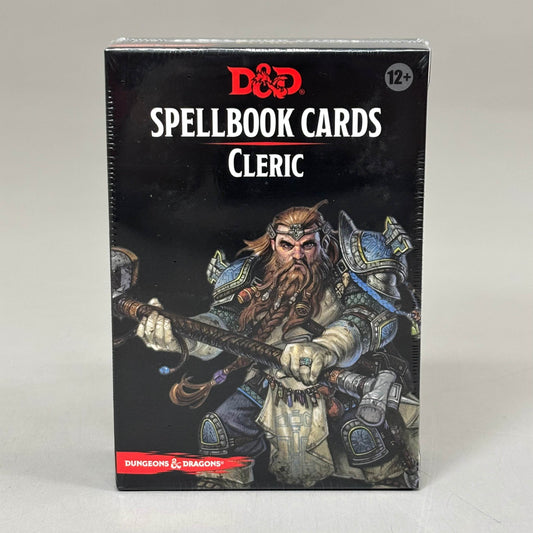DUNGEONS & DRAGONS Spell Book Cards Cleric 153 Durable Laminated Cards C56660000 - 
