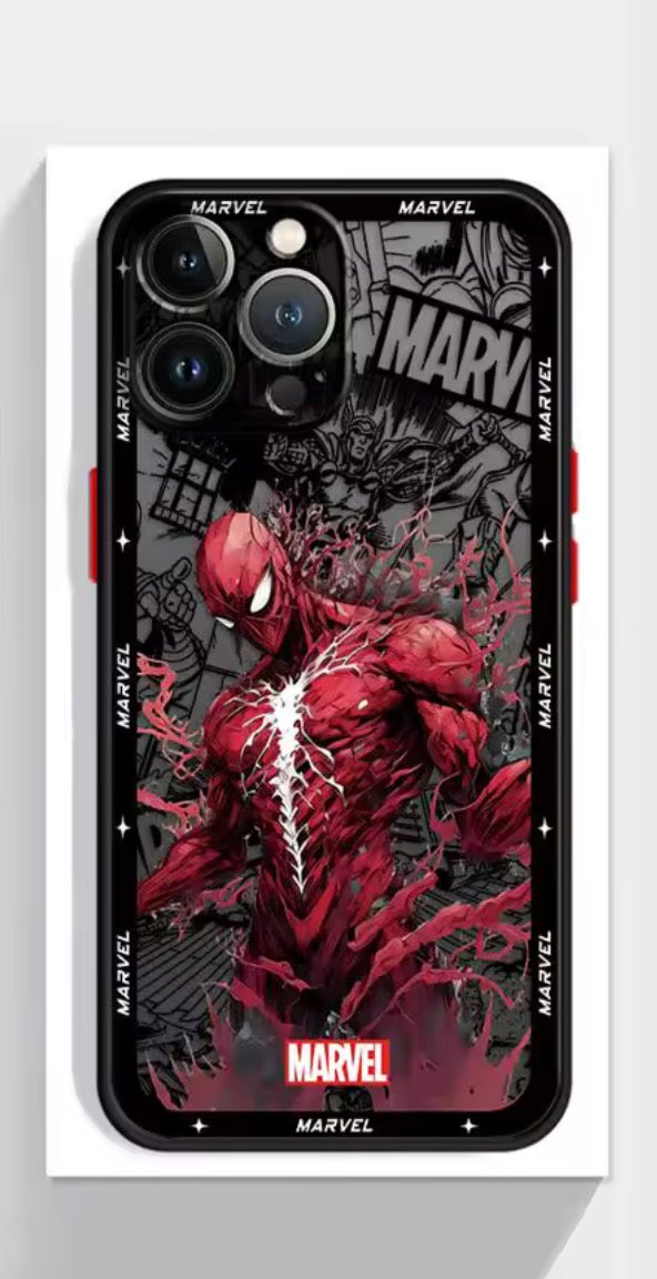 Marvel heroes phone cases for Apple iPhone 11 SE 8 14 12 Pro 15 7 Plus 13 Mini XS Max XR Luxury Matte Back Covers