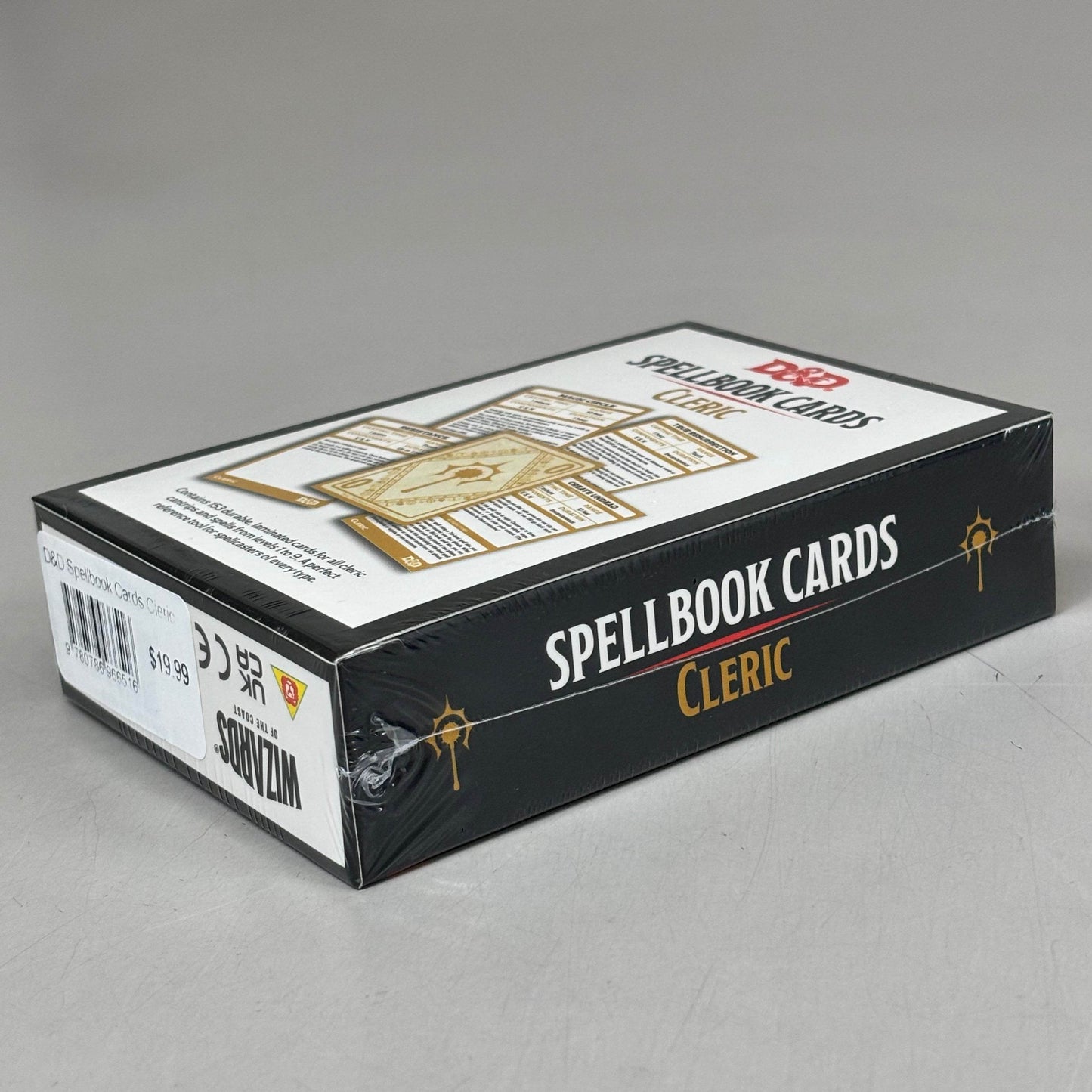 DUNGEONS & DRAGONS Spell Book Cards Cleric 153 Durable Laminated Cards C56660000 - 