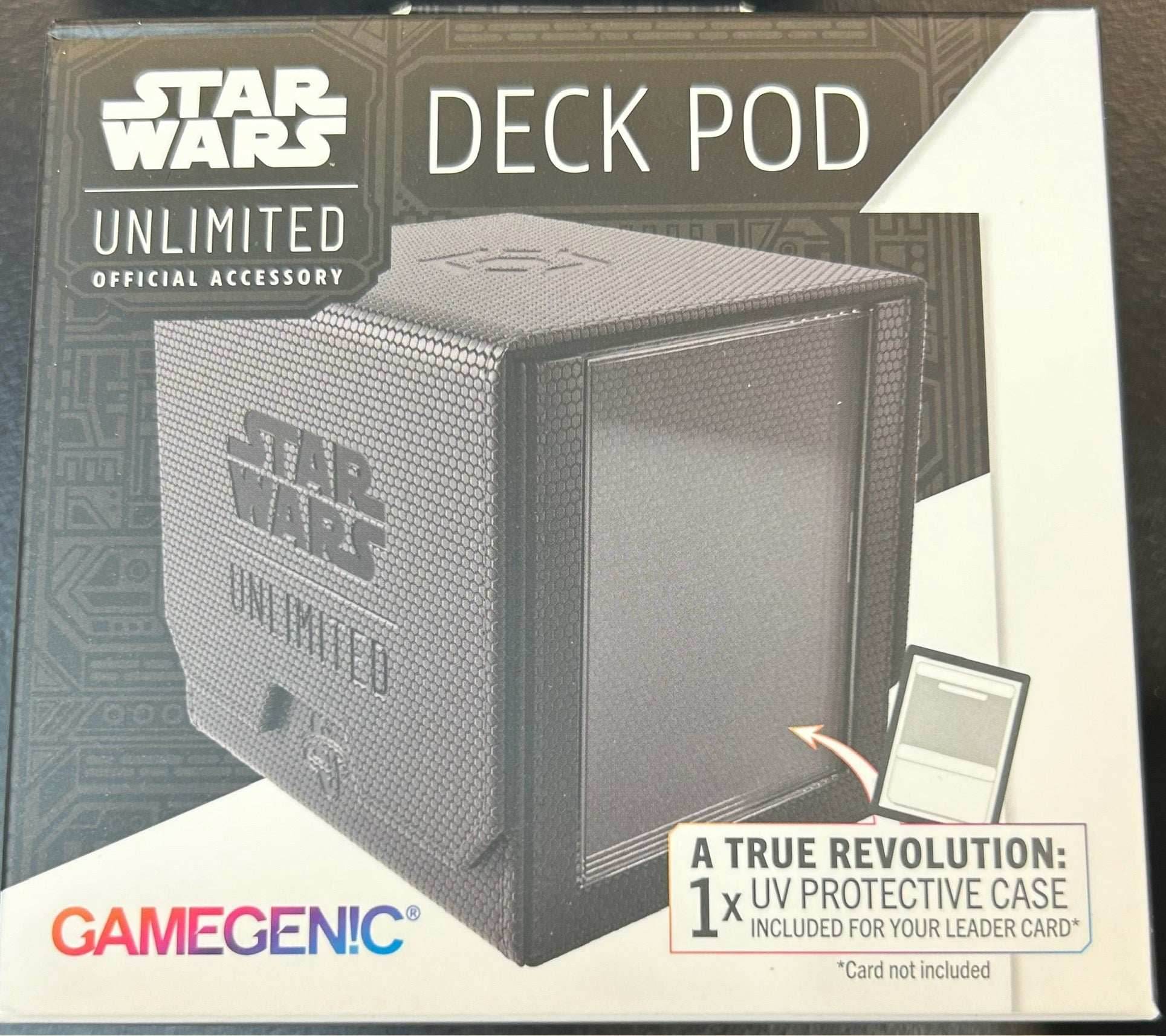 Star Wars Unlimited Official Deck Pod | New - Black