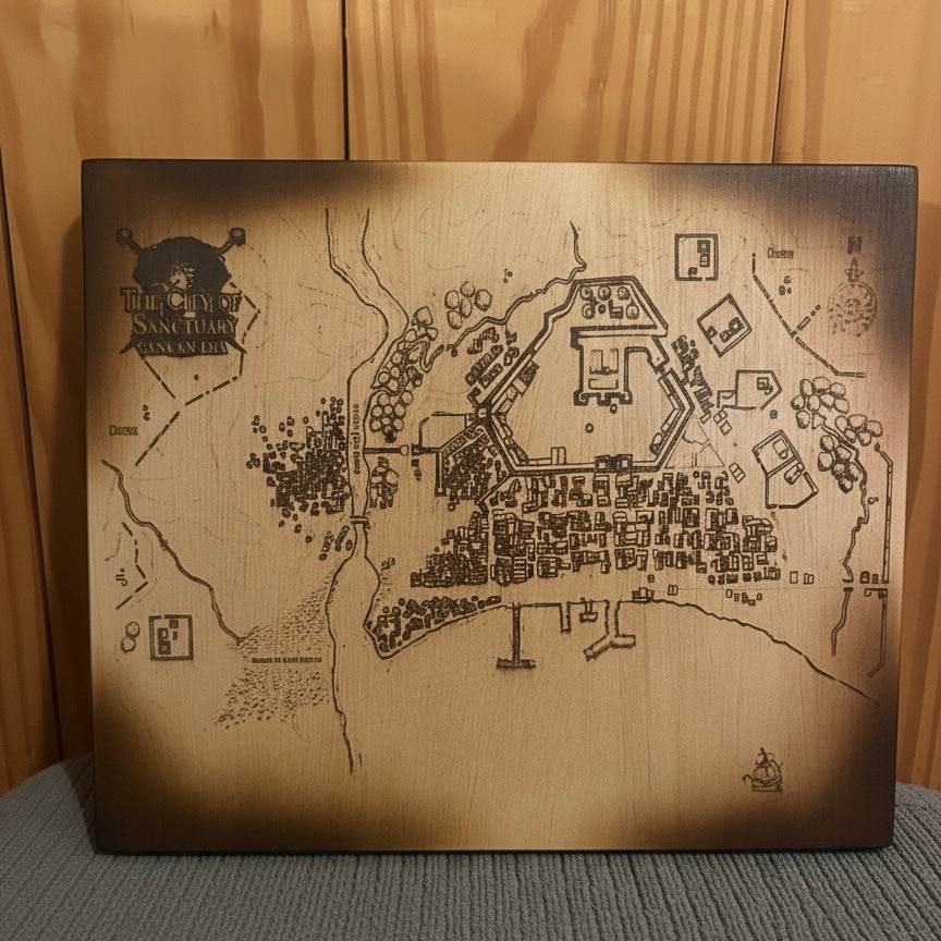 Thieves World Sanctuary Map - MED
