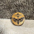 Death Head Moth Round Box - 