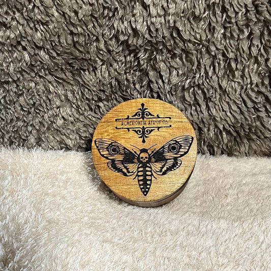 Death Head Moth Round Box - 