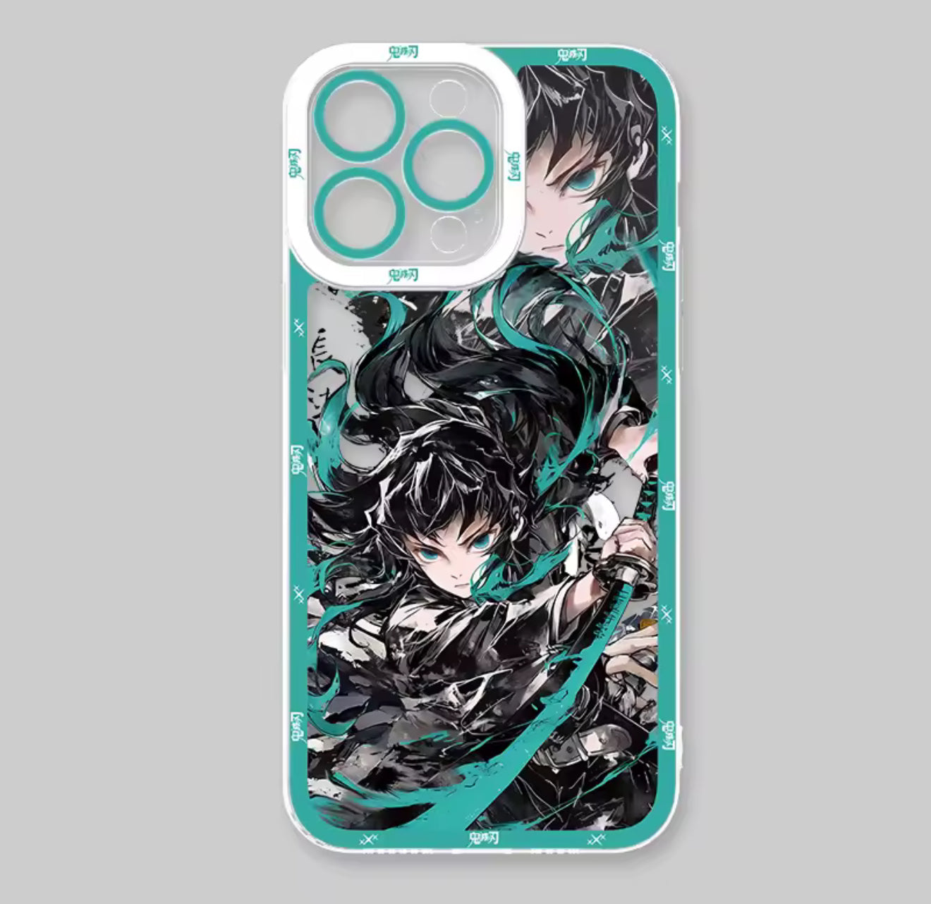 Demon Slayer Phone Case For iPhone 16 15 14 13 12 11 Pro Max X XR XS 7 8 Plus