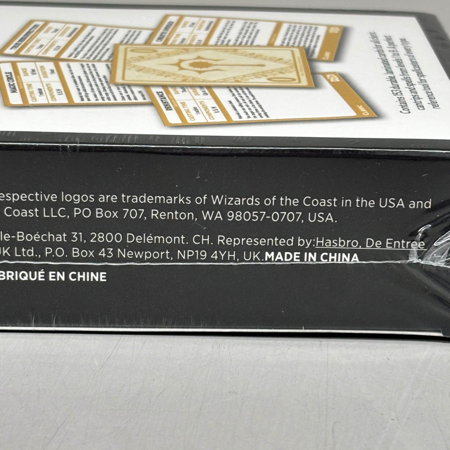 DUNGEONS & DRAGONS Spell Book Cards Cleric 153 Durable Laminated Cards C56660000 - 