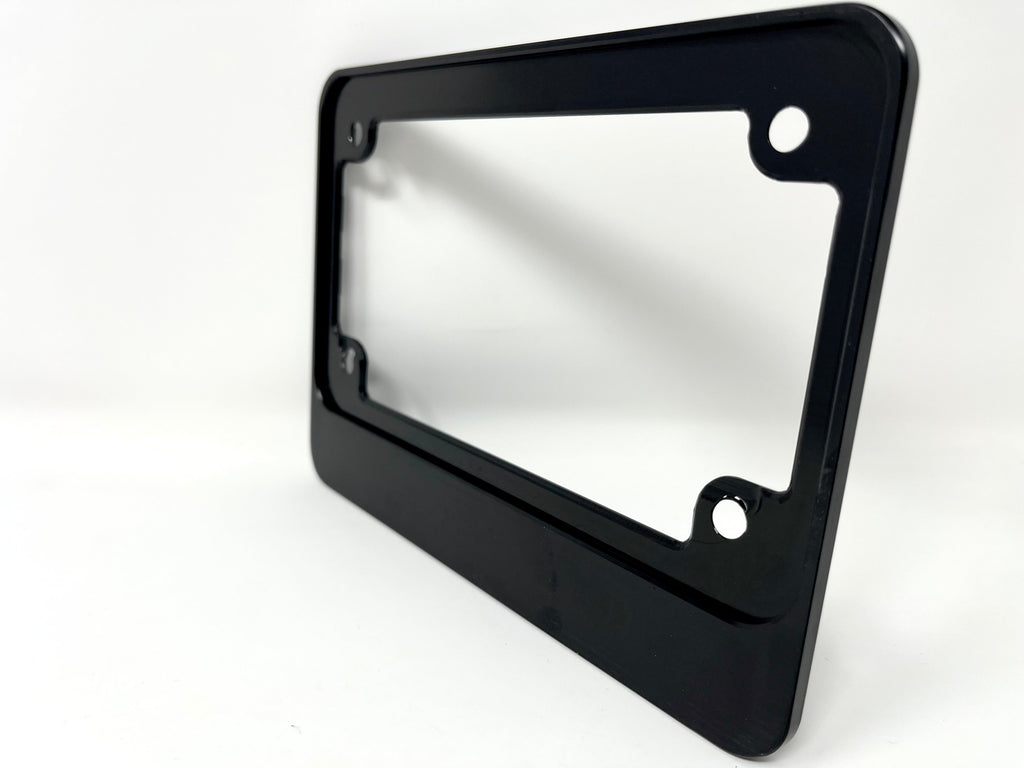 Punisher American Flag Billet Aluminum Motorcycle License Plate Frame