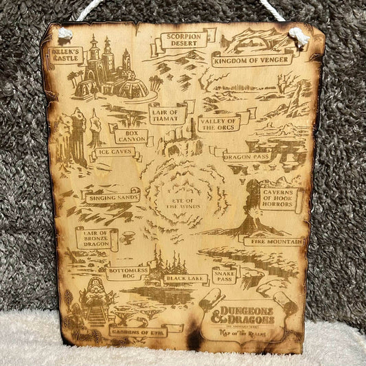 D & D Animated Series Map - 