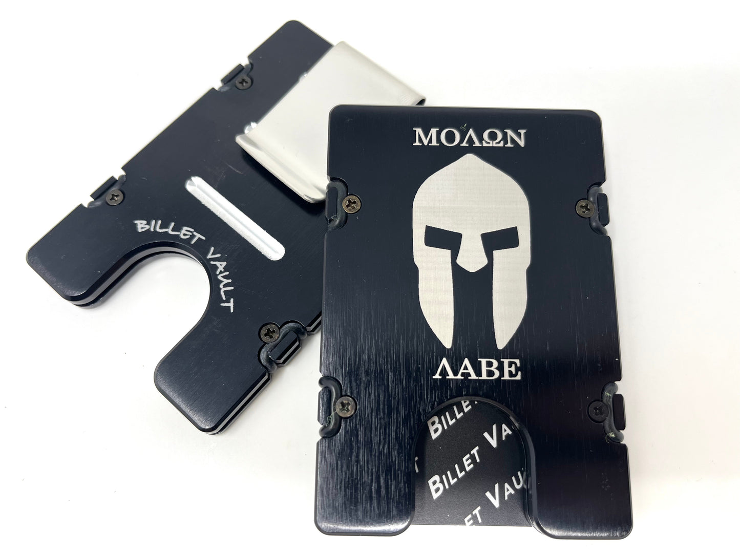 Molon Labe - BilletVault Aluminum Wallet