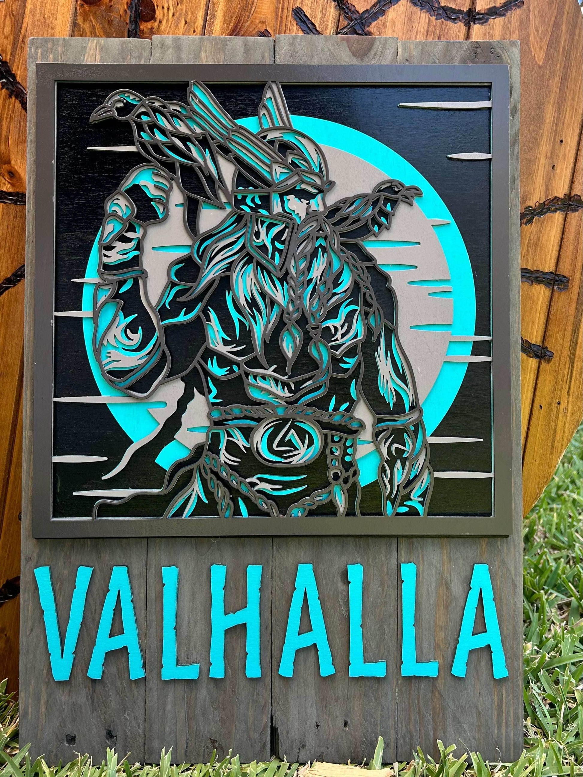 Odin in Valhalla - 