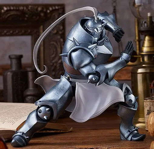 Fullmetal Alchemist Edward Elric and Alphonse Elric Figurines, Anime Figures PVC Statue 18 CM
