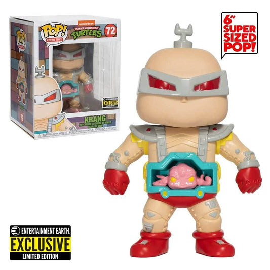 Funko POP! Teenage Mutant Ninja Turtles - Krang 6-Inch Vinyl Figure #72 Entertainment Earth Exclusive - 