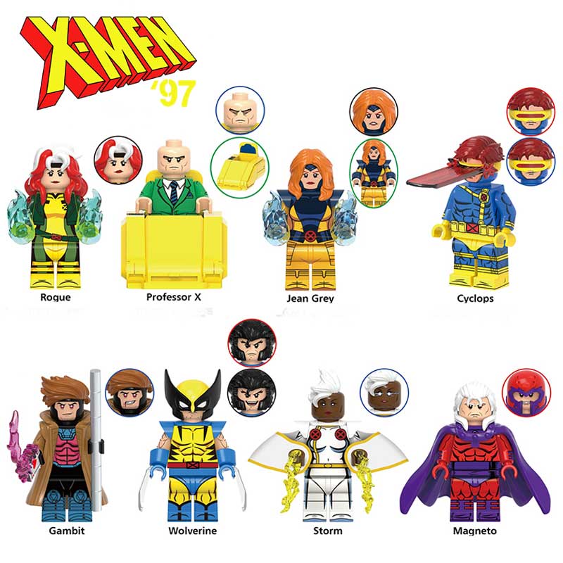 X-Men '97 Set of 8 Minifigures Season 1