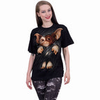 GREMLINS - GIZMO - Front Print T-Shirt Black